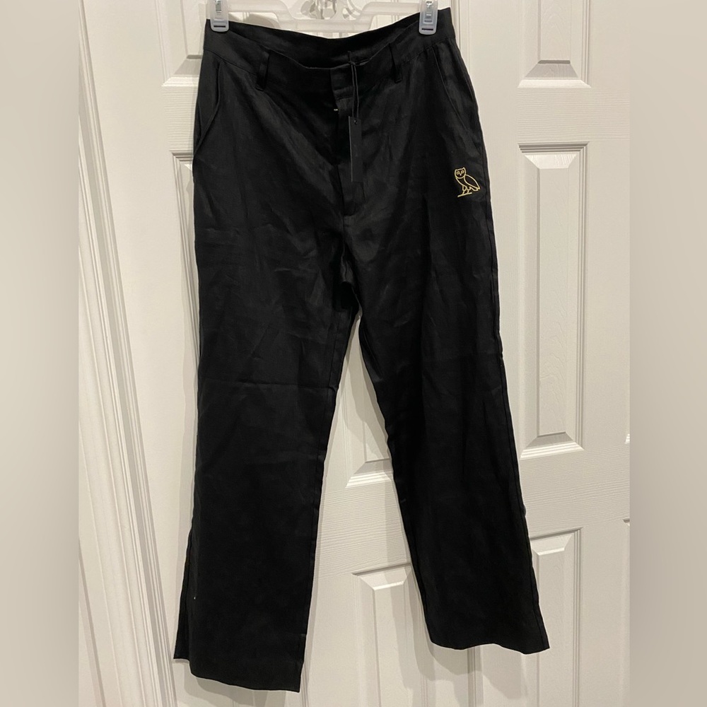 New! Octobers very own black linen pants new with tags